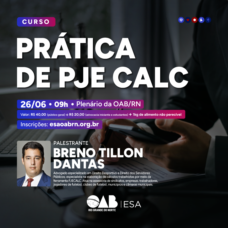 Prática de PJCalc