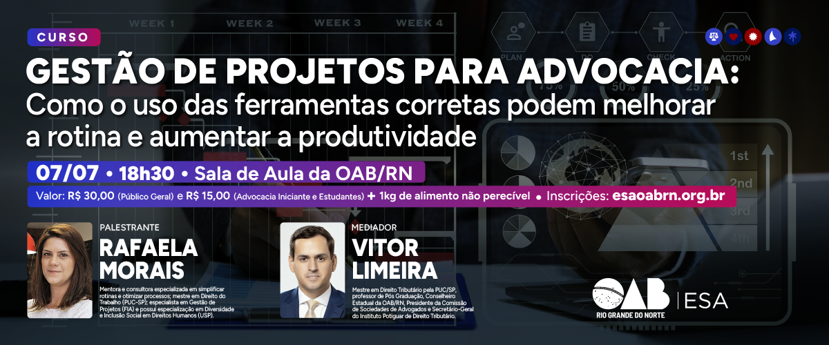 Gestão de Projetos para a advocacia